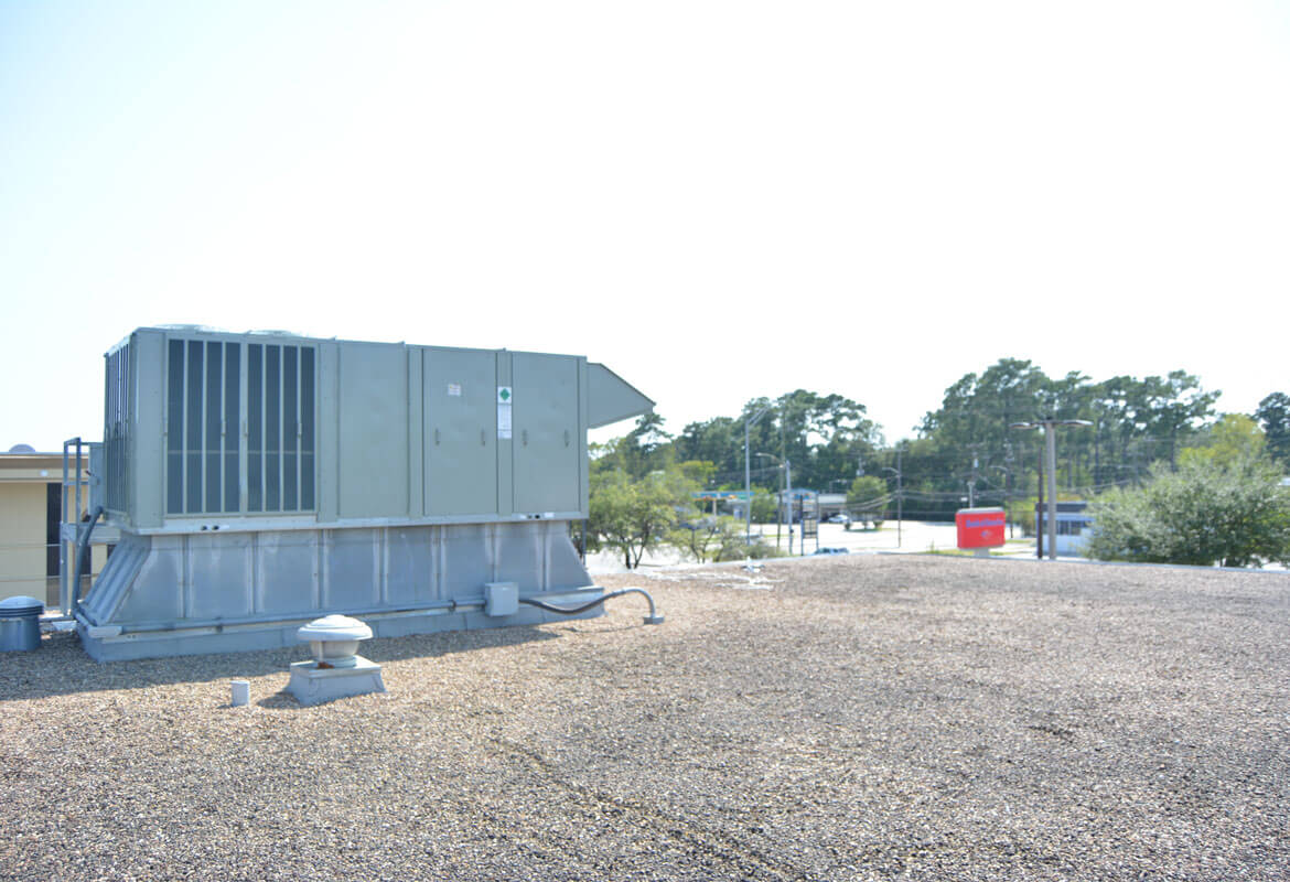 Installation of 20 Ton AC Package Unit – Houston, TX- Jones Lange Lassalle